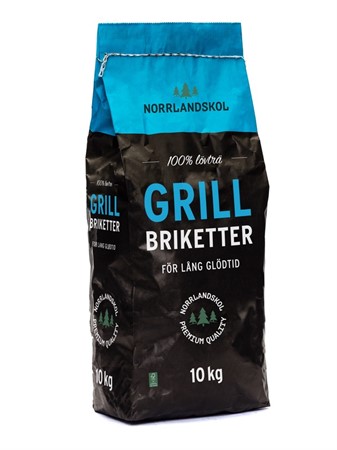 Grillbriketter Outlet 10 kg Norrlandskol