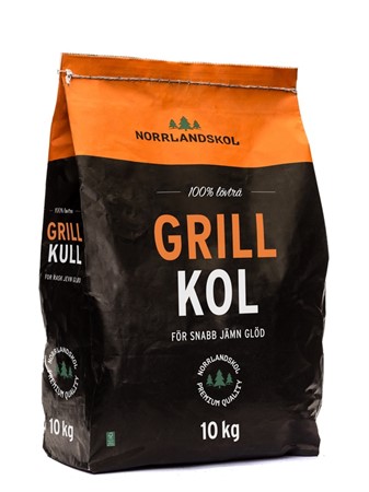 Grillkol 10 kg Norrlandskol