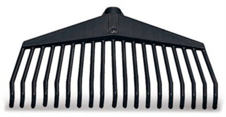 Lövräfsa 38 cm med skaft