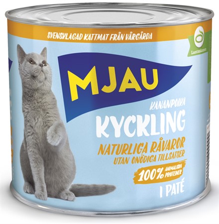 Mjau våt kyckling 635 g